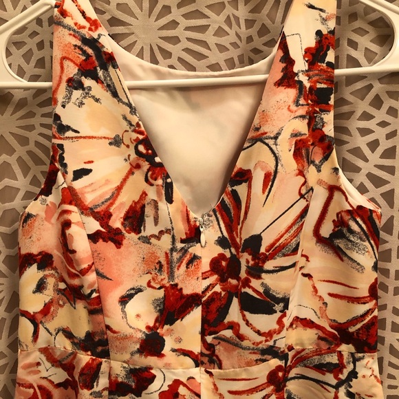 Ann Taylor LOFT Petites Flirty Floral Print Dress - Picture 7 of 7